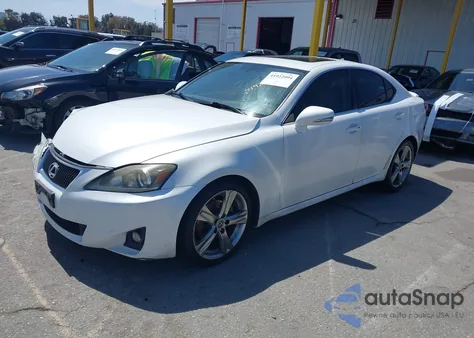 2013 Lexus Is 250 from USA, damaged, VIN JTHBF5C29D5185531